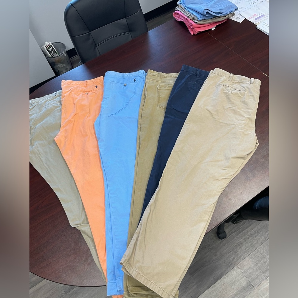 Men’s pants set (Polo Ralph Lauren & Tommy Hilfiger) size 42/30